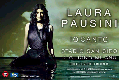Tour Laura Pausini San Siro